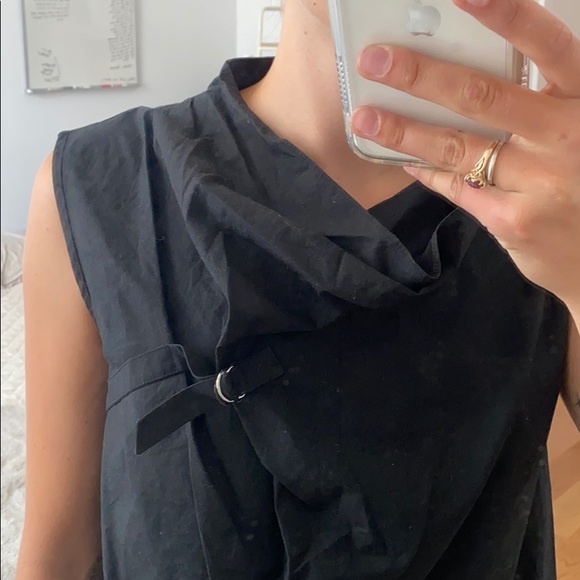 Cowl Neck Athleisure Tank Too - Picture 2 of 8